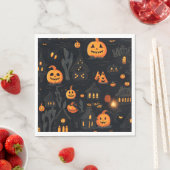 Halloween Themed Serviette (Beispiel)