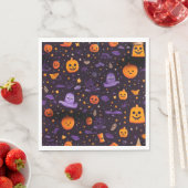 Halloween Themed Serviette (Beispiel)