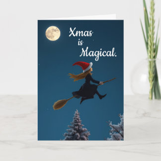 Halloween themed Xmas Card Karte