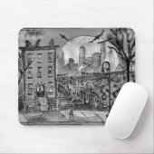 Halloween-Themen Mousepad (Mit Mouse)