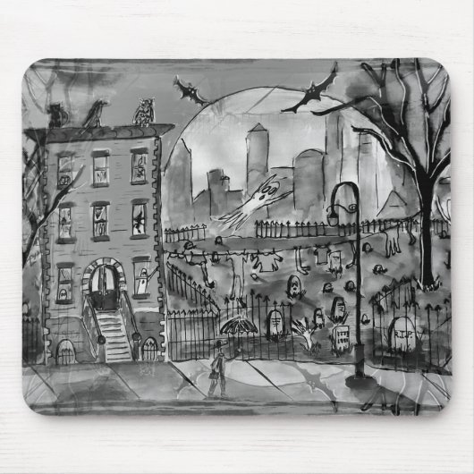 Halloween-Themen Mousepad (Vorne)