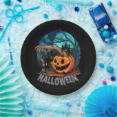 Halloween Themenpapierplatte Pappteller (Party)