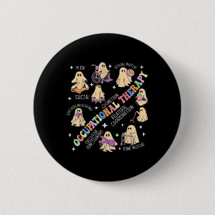 Halloween-Therapeut Spooky Ot Button