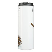 Halloween Thermal Tumbler Hexenkürbis Thermosbecher (Rückseite)