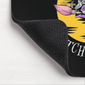Halloween Thick Thighs Witchy Vibes Mousepad (Ecke)