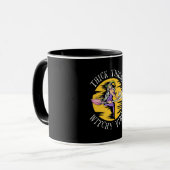 Halloween Thick Thighs Witchy Vibes Tasse (Vorderseite Links)