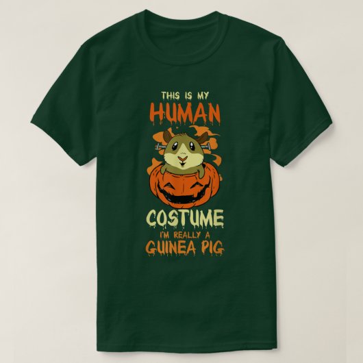 Halloween This Is My Human Costume I'm Really A G T-Shirt (Design vorne)