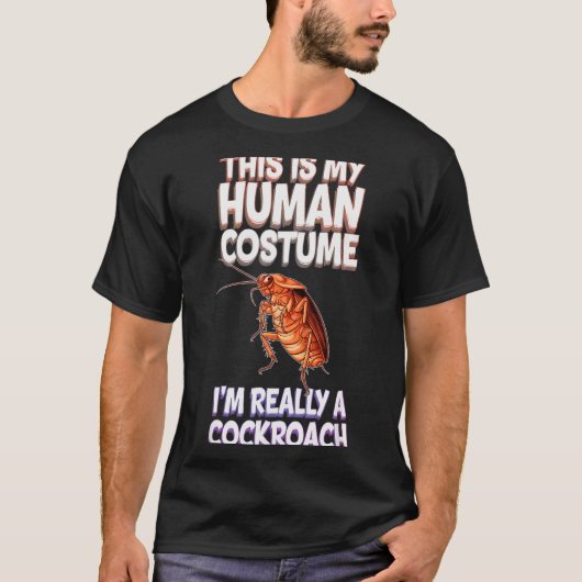 Halloween This Is My Human Costume I'm Really A Ro T-Shirt (Vorderseite)