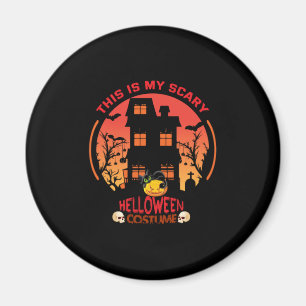 Halloween This Is My Scary Helloween Anzug Magnet