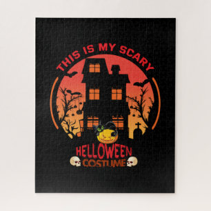 Halloween This Is My Scary Helloween Anzug Puzzle