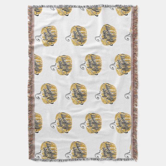 Halloween Throw Blanket Decke (Vorderseite Vertikal)