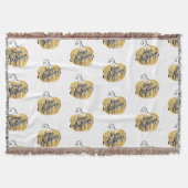 Halloween Throw Blanket Decke (Vorderseite)