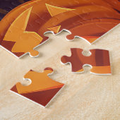 Halloween Tibetan Terrier Vampire Pumpkins Beängst Puzzle (Seite)