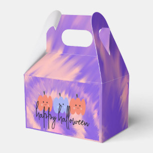 Halloween-Tie-Dye-Kürbis Handgezeichnet Geschenkschachtel