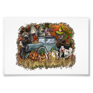 Halloween-Tier Fotodruck