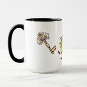Halloween-Tierart Tasse (Links)