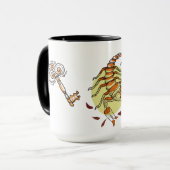 Halloween-Tierart Tasse (Vorderseite Links)