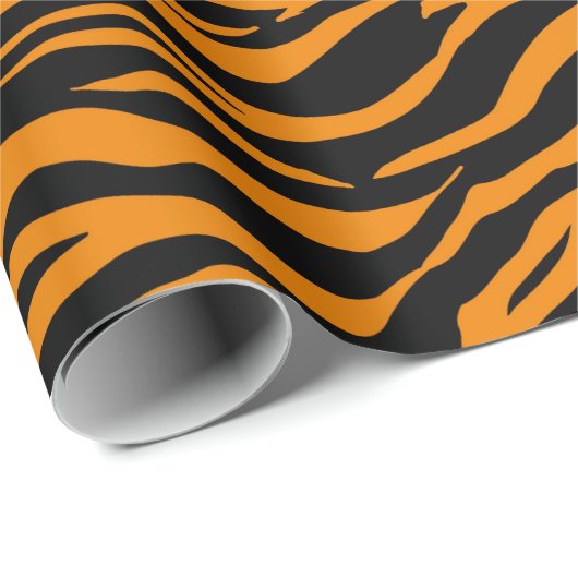 Halloween-Tiermuster Geschenkpapier (Rolleneckpunkt)