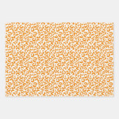 Halloween-Tiermuster Geschenkpapier Set (Vorderseite 3)