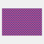 Halloween-Tiermuster Geschenkpapier Set (Vorderseite)