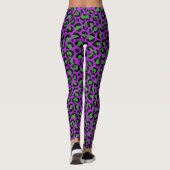 Halloween-Tiermuster Leggings (Rückseite)