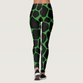 Halloween-Tiermuster Leggings (Rückseite)