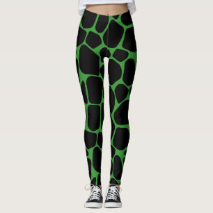Halloween-Tiermuster Leggings