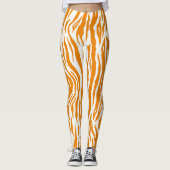 Halloween-Tiermuster Leggings (Vorderseite)