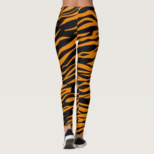 Halloween-Tiermuster Leggings (Rückseite)
