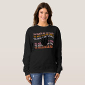 Halloween Til Death Do us Party Bachelorette Match Sweatshirt (Vorne ganz)