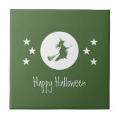 Halloween-Tile, grün Fliese (Vorderseite)