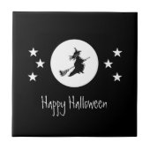 Halloween-Tile, schwarz Fliese (Vorderseite)