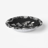 Halloween Till Death Do us Part Brautparty Pappteller (Gewinkelt)