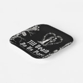 Halloween Till Death Do us Part Brautparty Pappteller (Gewinkelt)