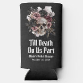 Halloween Till Death Do us Part Brautparty Selters Dosenkühler (Rückseite)