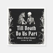 Halloween Till Death Do us Part Brautparty