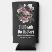 Halloween Till Death Do us Part Junggeselinnen-Abs Selters Dosenkühler (Vorderseite)
