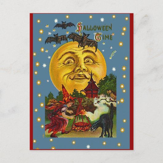 Halloween Time Cards und Postkarten (Vorderseite)