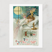Halloween Time Fairies rund um die Schlaffrau Postkarte (Vorderseite)