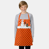 Halloween Time for Snowmen Schürze (Getragen)