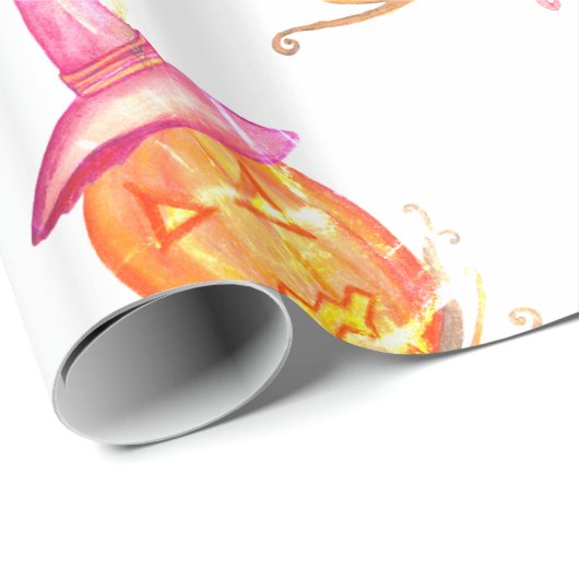 Halloween Time Wrapping Paper Geschenkpapier (Rolleneckpunkt)