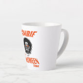 Halloween Time Zombie Face Milchtasse (Rechte Ecke)