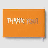 Halloween Tiny Feet, sprichwörtlich süße Babydusch Gästebuch (Rückseite)