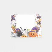 Halloween Tiny Feet, sprichwörtlich süße Babydusch Post-it Klebezettel (Vorderseite)