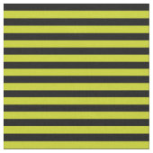 Halloween Tiny Stripes Peridot Green und Black Stoff (Nahaufnahme)
