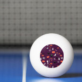 Halloween Tischtennisball (Netto)