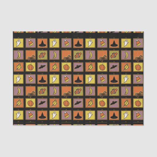 Halloween Tissue Paper Seidenpapier (Vorderseite)