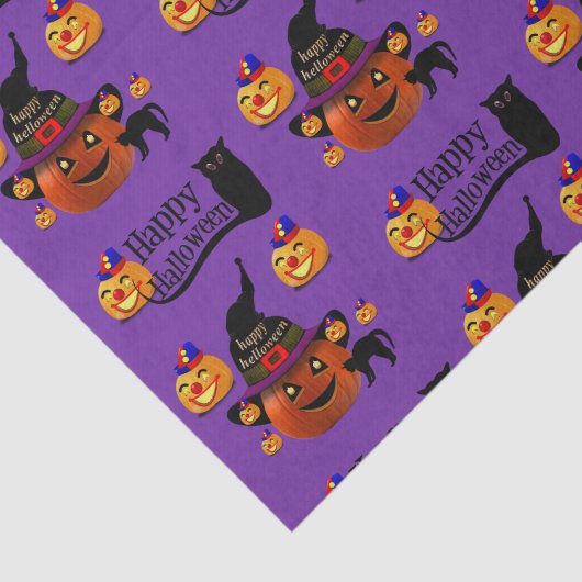 Halloween-Tissue Seidenpapier (Ausschnitt)
