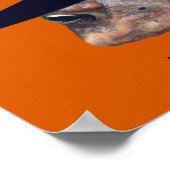 Halloween Toad Face Hexe Personalisiert Poster (Ecke)