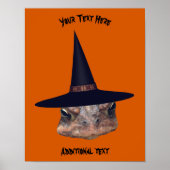 Halloween Toad Face Hexe Personalisiert Poster (Vorne)